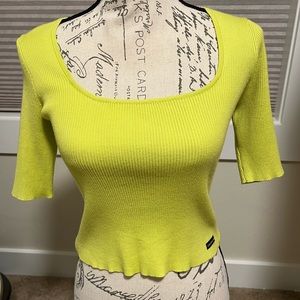 Calvin Klein cut out back